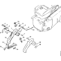 Handle Assembly for Stihl 090 090G Gasoline Chainsaws