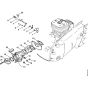 Speed governor, Carburetor Assembly for Stihl 090 090G Gasoline Chainsaws