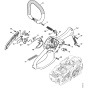 Handle housing Assembly for Stihl MS193C Chainsaws