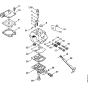 Carburetor WT-426 Assembly for Stihl MS240 Chainsaws