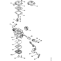 Carburetor C1Q-S275 & C1Q-S276 & C1Q-S277 Assembly for Stihl MS241C Chainsaws