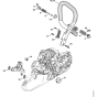 AV system & Handlebar Assembly for Stihl MS271 MS271C MS291 MS291C Chainsaws