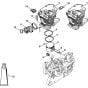 Cylinder MS 280 Assembly for Stihl MS280 Chainsaws