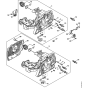 Engine housing & Chain tensioner Assembly for Stihl MS311 Chainsaws