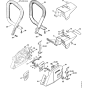 Chain tensioner & Shroud Assembly for Stihl MS360C Chainsaws