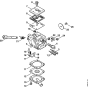 Carburetor C3-S148 & C3-S149 Assembly for Stihl MS381 Chainsaws