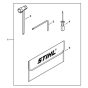 Tools for Stihl MS 400 C-M Chainsaw