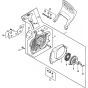 Rewind starter Assembly for Stihl MS462 MS62C Chainsaws