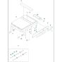 Cart Assembly for Husqvarna MS 610 G
