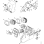 Air filter Assembly for Stihl MS880 Chainsaws