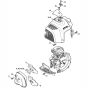 Muffler & Shroud for Stihl Brushcutter