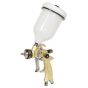 MVMP Gravity Feed Spray Gun 1.3mm Set-Up - Finishing Coat Sealey Part No. MVMP01