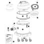 Numatic MED570A Assembly