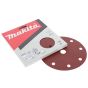 Sanding Disc G100 Velcro Bo60 for Makita BO6030, BO6040 Sander - OEM No. P-31946