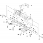 Mower Lift/Deck Lift Assembly for Husqvarna P520D Riders