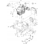 Engine Assembly for Husqvarna P 524EFI Riders