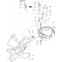 Chassis/Frame Assembly-2 for Husqvarna P525D Riders