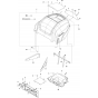 Cover Assembly for Husqvarna P525D Riders