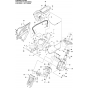 Steering Column Assembly-2 for Husqvarna P525D Riders