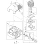 Cylinder Assembly for Makita DBC3310 Brushcutters