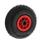 260mm Dia Polypropylene Centre with Roller Bearing & Pneumatic Wheel Only