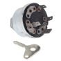 Ignition Switch & Key for Benford HD580, HD1000, HD1200 Dumpers - OEM No. 8000-1756