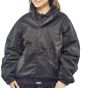 Phoenix Jacket Poly/Pongee Fabric Zip Front Velcro Storm Flap Black 4XL