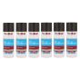 Trade High Temperature Spray Paint Black 400ml - Pack of 6