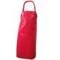 Nyplax Nylon/PVC Apron with Halter Neck and Ties 10 Pack Red 48" X 36"