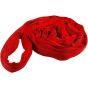 Polyester Roundsling - WLL: 5T (Red) - 4M Sling Circumference - Manufactured from High Quality, Durable Polyester Fibres