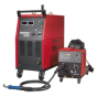 Professional MIG Welder 250Amp 415V 3ph with Binzel Euro Torch & Portable Wire Drive Sealey Part No. POWERMIG6025S