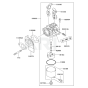Carburettor for Kawasaki PP4000