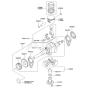 Piston & Crankshaft for PP6000
