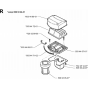 Air Filter Assembly for Husqvarna PR14 Riders