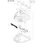 Cover Assembly-1 for Husqvarna PR17 Riders