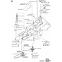 Chassis/Frame Assembly for Husqvarna PR18 Riders