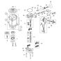 Motor Pump Assembly for Nilfisk