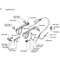 Handle & Controls Assembly for Husqvarna PS50 Pole Pruners