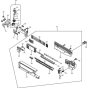 Main Assembly-1for Makita PT354DZ Cordless Nailer