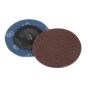 Quick Change Sanding Disc Dia.50mm 60Grit Pack of 10 Sealey Part No. PTCQC5060