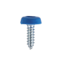 Number Plate Screw Plastic Enclosed Head 4.8 x 18mm Blue Pack of 50 Sealey Part No. PTNP4