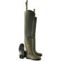 Thigh Wader Durable Boot Full Safety Toe Cap Protection Green Size 11