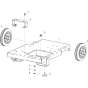 Chassis Assembly (PWX 15/250 Honda) for Belle PWX Range Pressure Washers