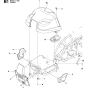 Cover Assembly-1 for Husqvarna R111 B5 Riders