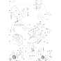 Product Complete Assembly for Husqvarna R150 SVH Commercial Lawn Mower