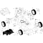 Drive Assembly for Husqvarna R152 SV Lawn Mowers