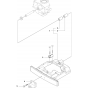 Chassis Rear Assembly-1 for Husqvarna R213 C Riders