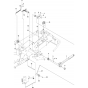 Mower Lift/Deck Lift Assembly for Husqvarna R214 TC Riders