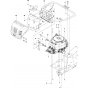 Engine Assembly for Husqvarna R216 Riders