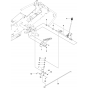 Height Adjustment Assembly for Husqvarna R320 AWD Riders